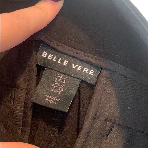 Black pants with stripe - Picture 3 of 3